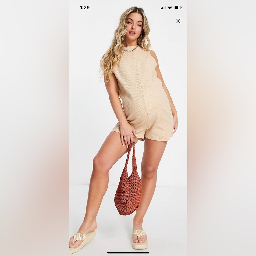 Maternity romper from asos, size medium